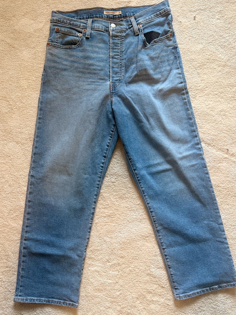 Levi's Ribcage  Straight Ankle Denim Jeans - Picture 3 of 10